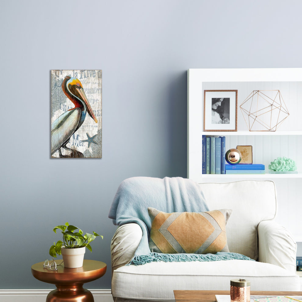 Colorful Pelican Wall Décor By Homeroots | Wall Decor | Modishstore - 2