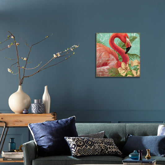 Fun Tropical Flamingo Wall Décor By Homeroots | Wall Decor | Modishstore