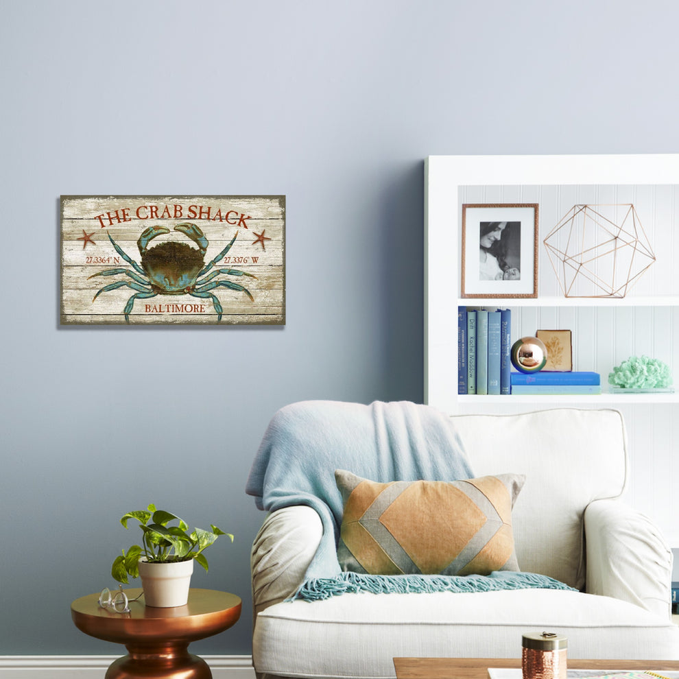 Baltimore Crab Shack Wall Art By Homeroots | Wall Decor | Modishstore - 2