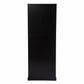 Dynasty Contemporary Black And White Tall Curio Cabinet By Homeroots | Cabinets | Modishstore - 7