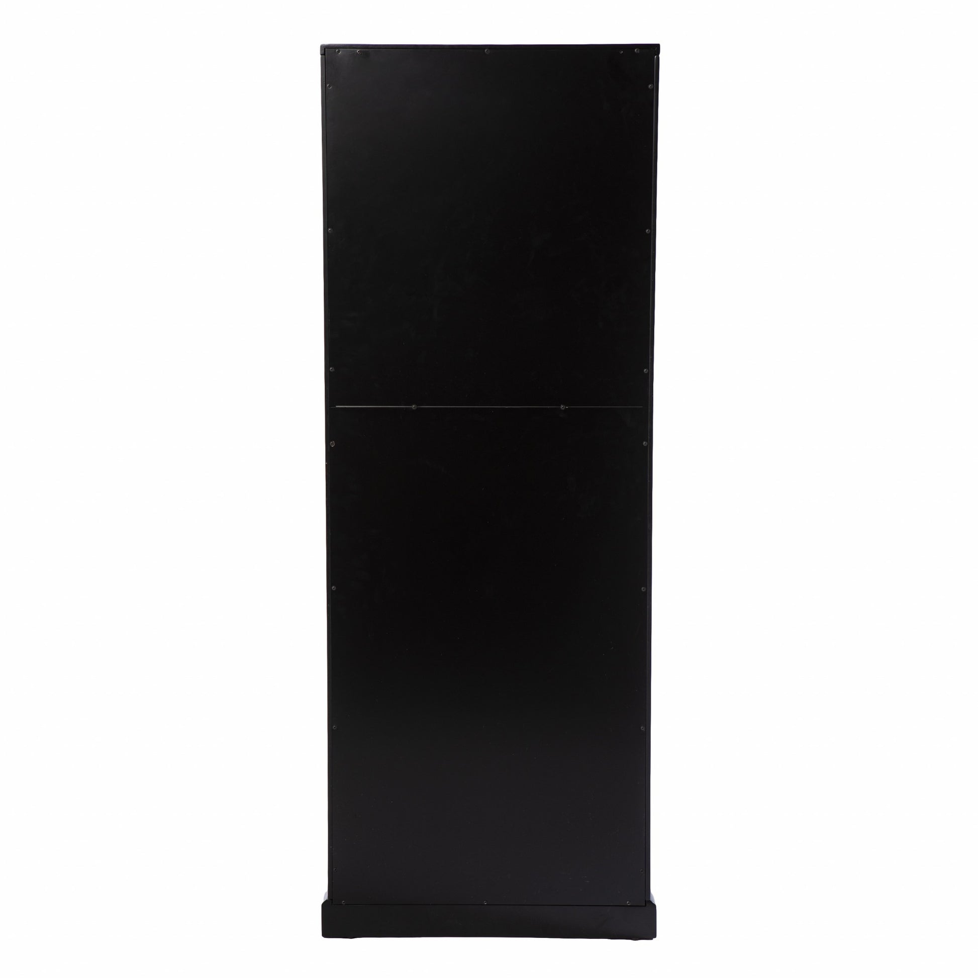 Dynasty Contemporary Black And White Tall Curio Cabinet By Homeroots | Cabinets | Modishstore - 7