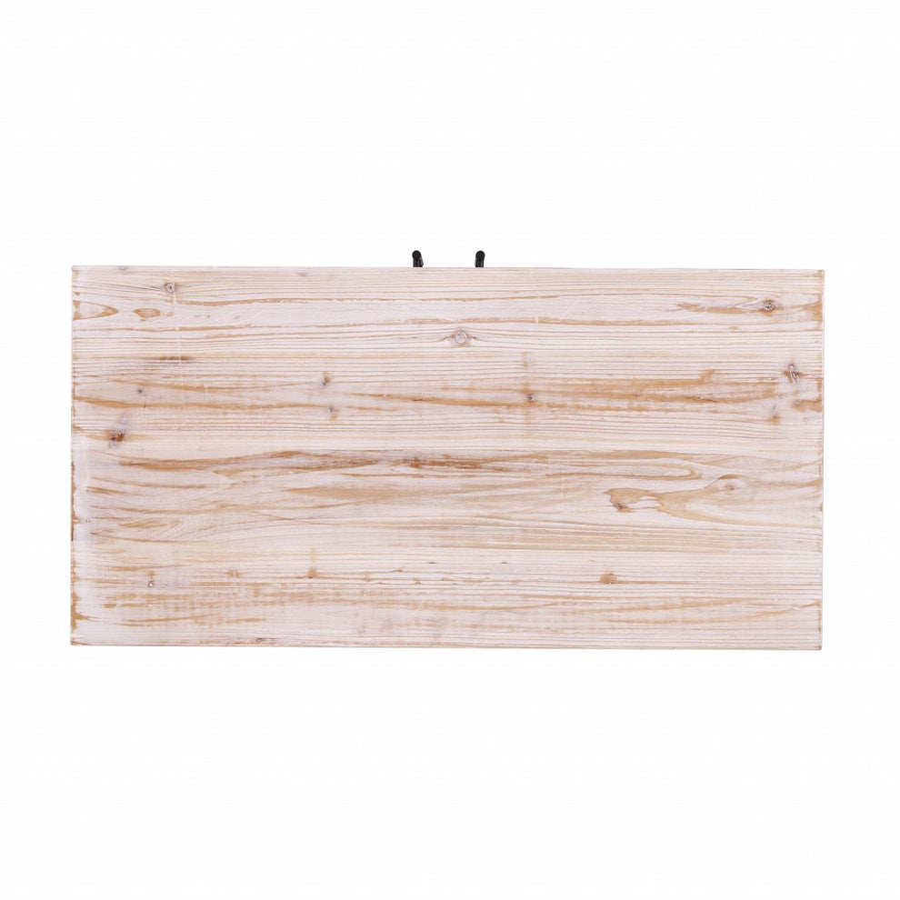 Modern Farmhouse Rustic Natural Accent Storage Cabinet By Homeroots | Cabinets | Modishstore - 8