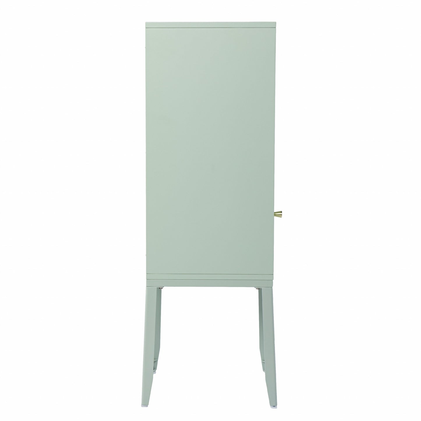 Pale Green Crosshatch Accent Storage Cabinet By Homeroots | Cabinets | Modishstore - 6
