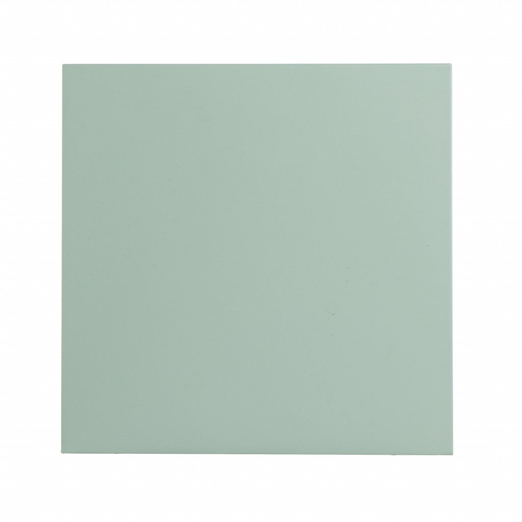 Pale Green Crosshatch Accent Storage Cabinet By Homeroots | Cabinets | Modishstore - 8