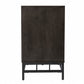 Contemporary Grid Lines Three Door Accent Cabinet By Homeroots | Cabinets | Modishstore - 6