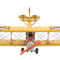 c1918 Yellow Curtiss Biplane Model Sculpture By Homeroots | Sculptures | Modishstore - 2