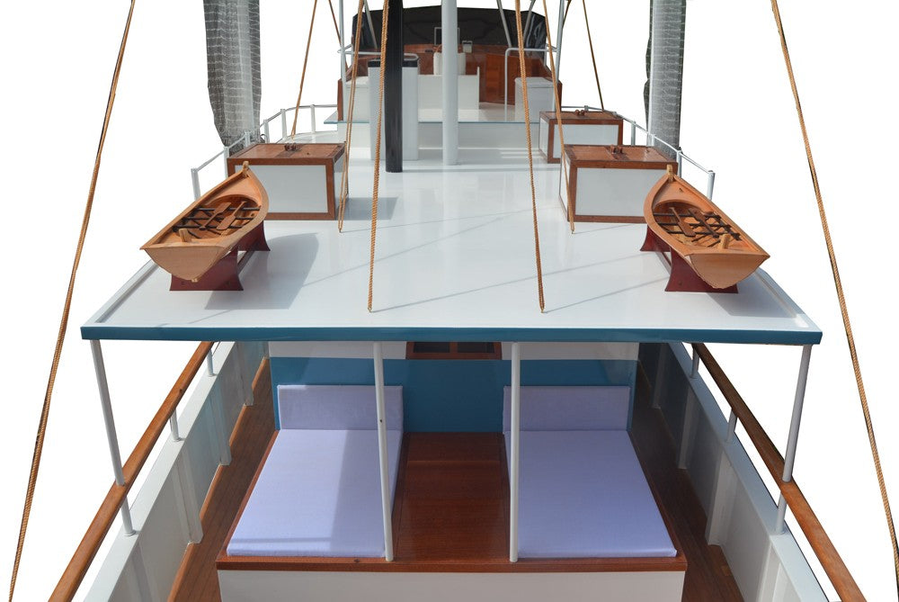 Dickie Walker XXXL Trawler Yacht Model By Homeroots | Sculptures | Modishstore - 7