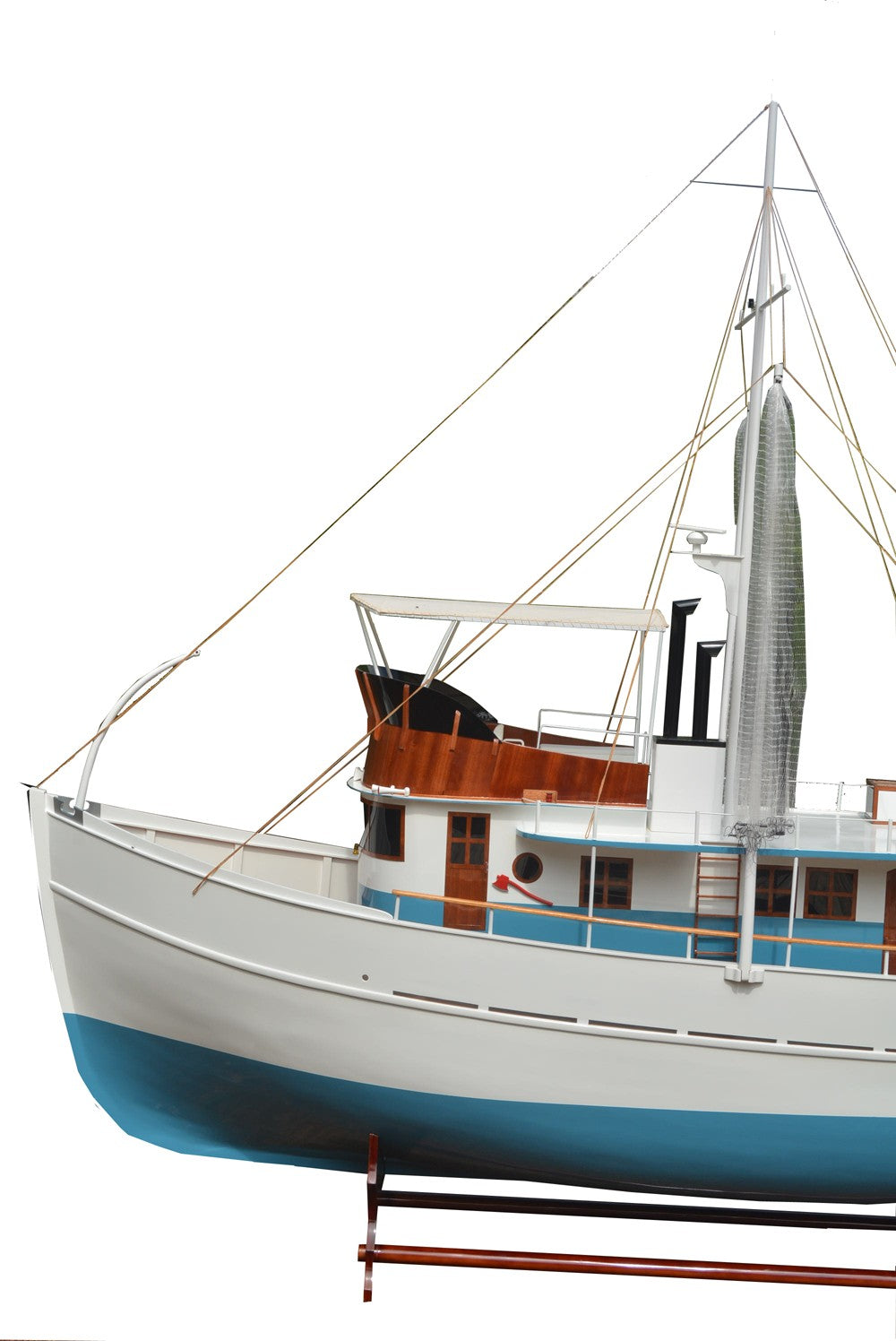 Dickie Walker XXXL Trawler Yacht Model By Homeroots | Sculptures | Modishstore - 9