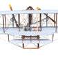 c1903 Wright Brothers 8" Cedar Wood Replica Plane Model By Homeroots | Sculptures | Modishstore - 2