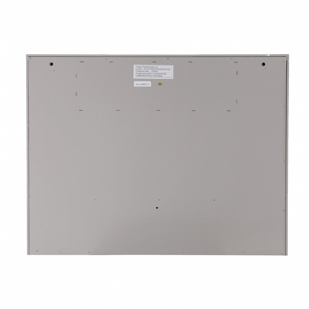 Gray Wall Mount Folding Desk By Homeroots | Desks | Modishstore - 7