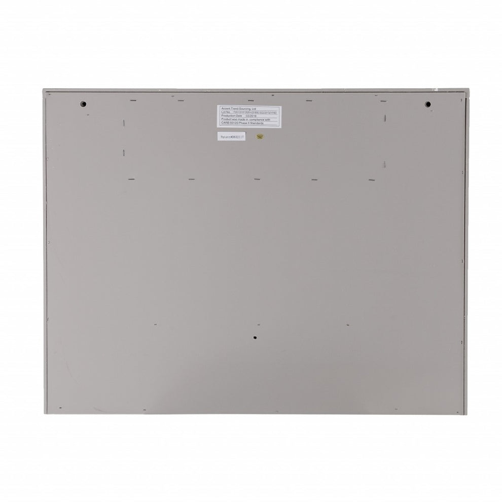 Gray Wall Mount Folding Desk By Homeroots | Desks | Modishstore - 7