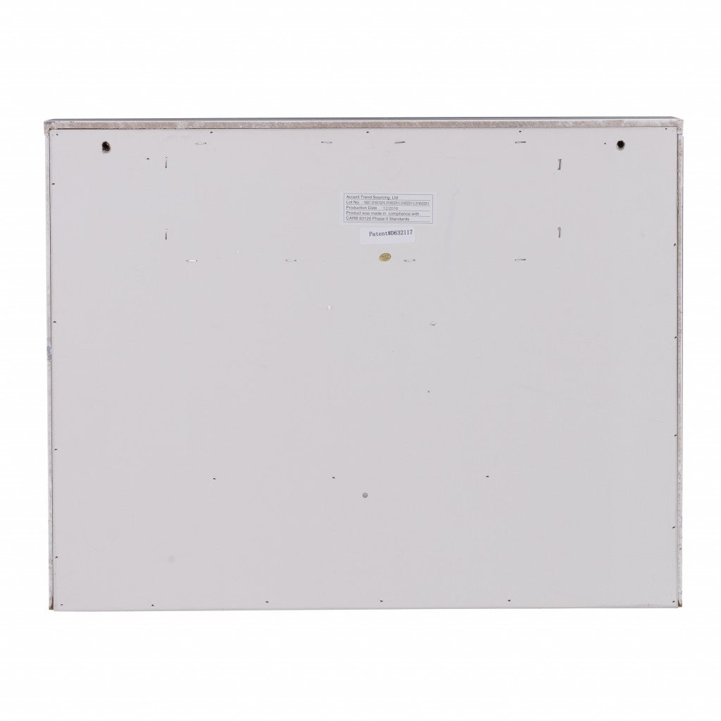 White Wall Mount Folding Desk By Homeroots | Desks | Modishstore - 8