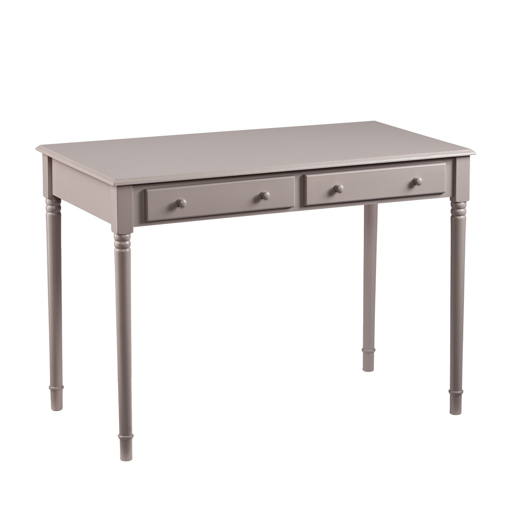 Warm Gray Writing Desk By Homeroots | Desks | Modishstore - 3