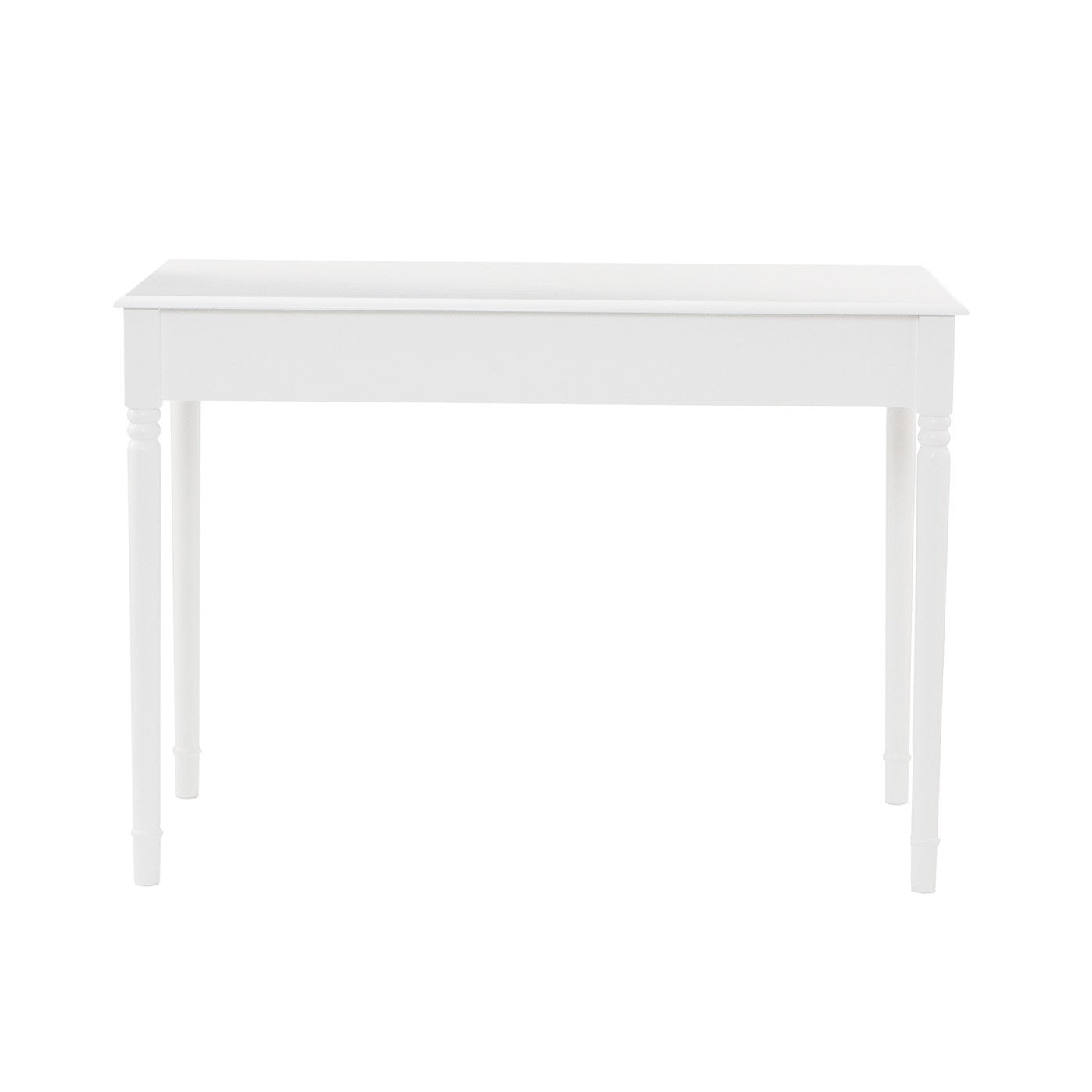 Crisp White Desk with Drawers By Homeroots | Desks | Modishstore - 7
