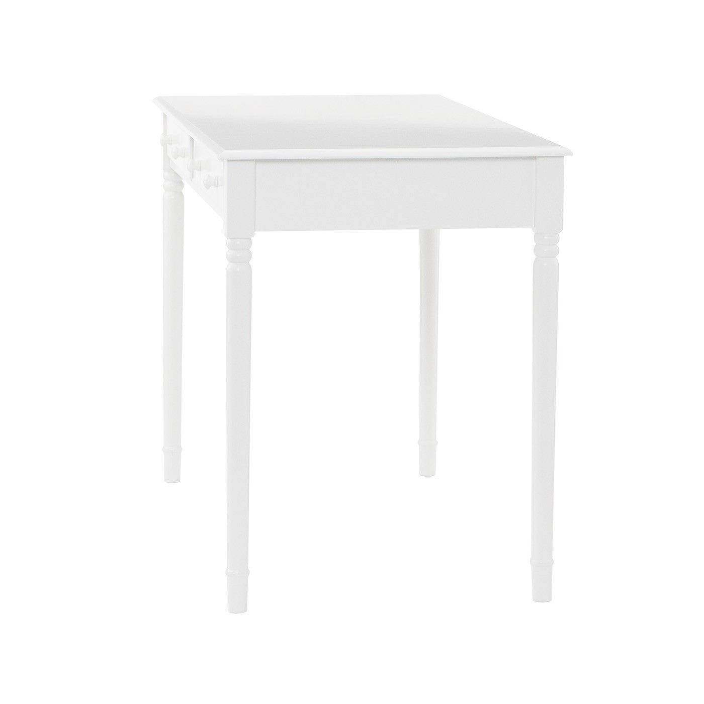 Crisp White Desk with Drawers By Homeroots | Desks | Modishstore - 8