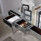 Silver Mirrored Glam Desk By Homeroots | Desks | Modishstore - 2
