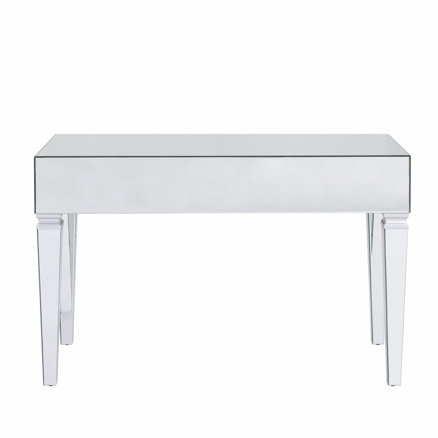 Silver Mirrored Glam Desk By Homeroots | Desks | Modishstore - 7