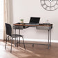 Factory Desk with Drawers By Homeroots | Desks | Modishstore - 3