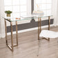 Modern Champagne Writing Desk By Homeroots | Desks | Modishstore
