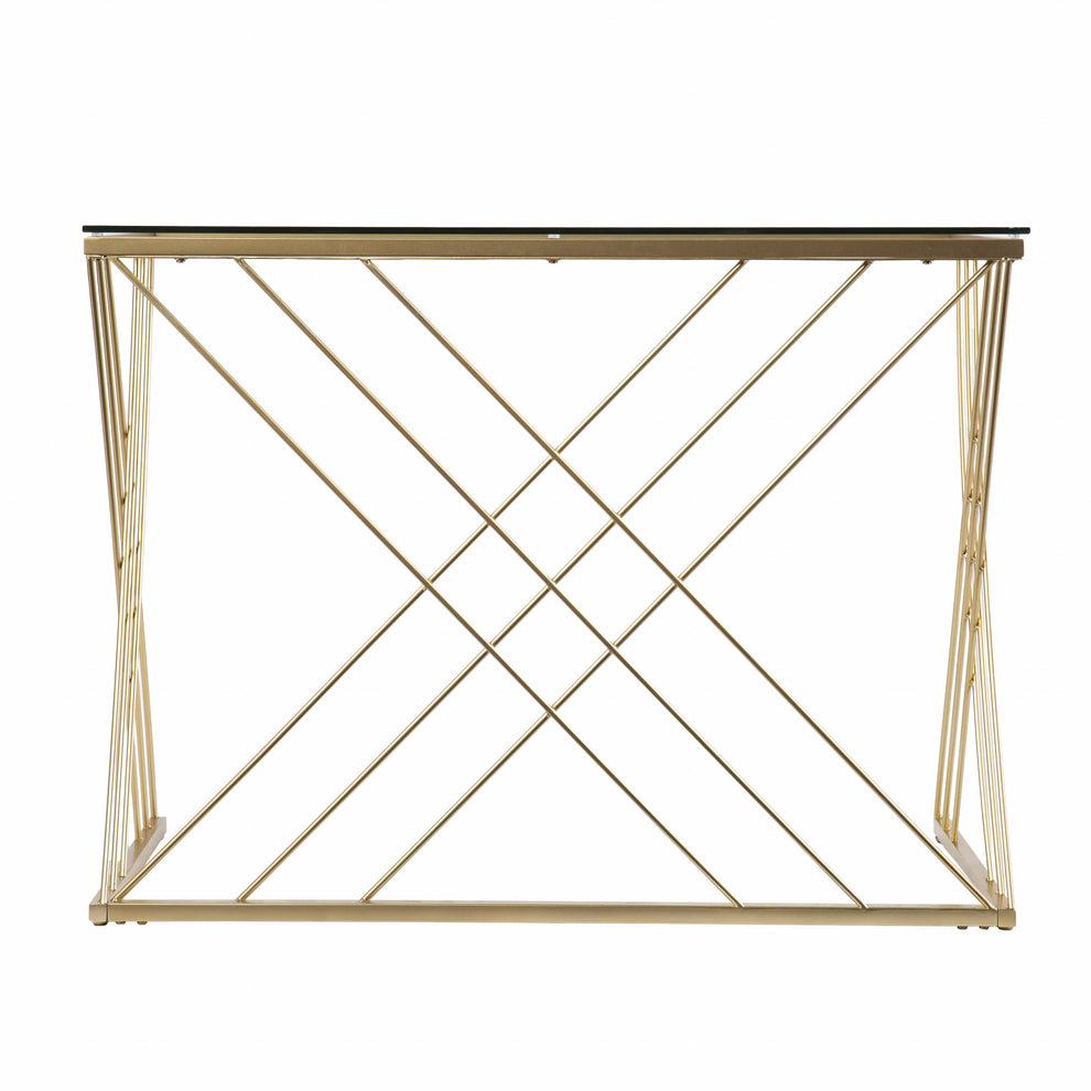 Modern Glass Top Desk By Homeroots | Desks | Modishstore - 6