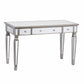 Silver Matte Mirrored Writing Desk By Homeroots | Desks | Modishstore - 3