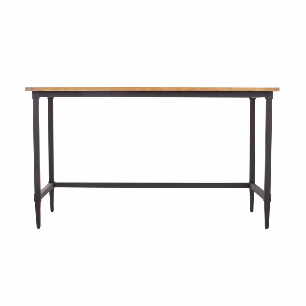 Natural Brown Reclaimed Wood Desk By Homeroots | Desks | Modishstore - 4