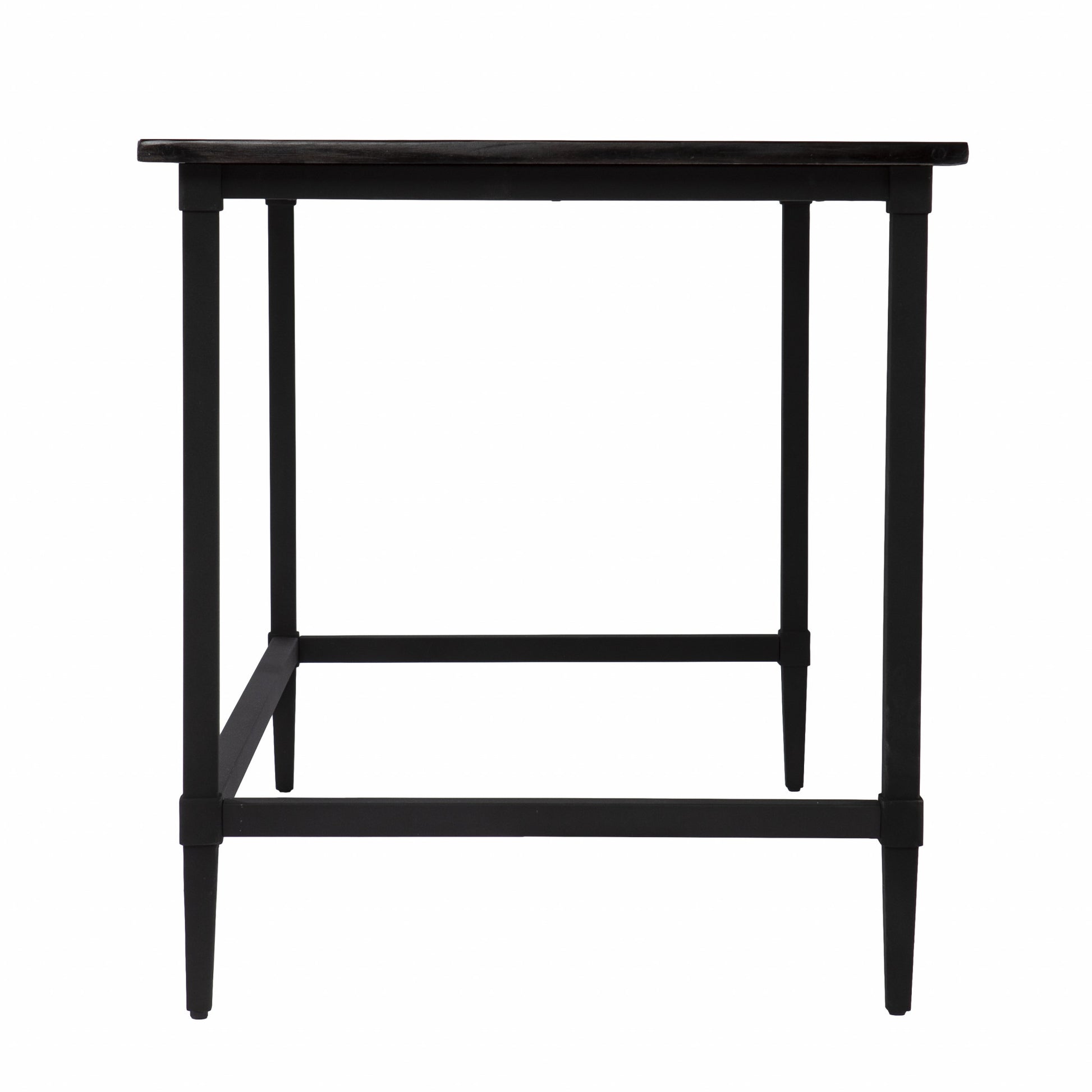Natural Black Reclaimed Wood Desk By Homeroots | Desks | Modishstore - 5