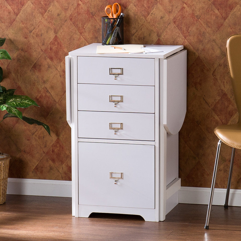 Fold-out Organizer and Craft Desk By Homeroots | Desks | Modishstore - 3