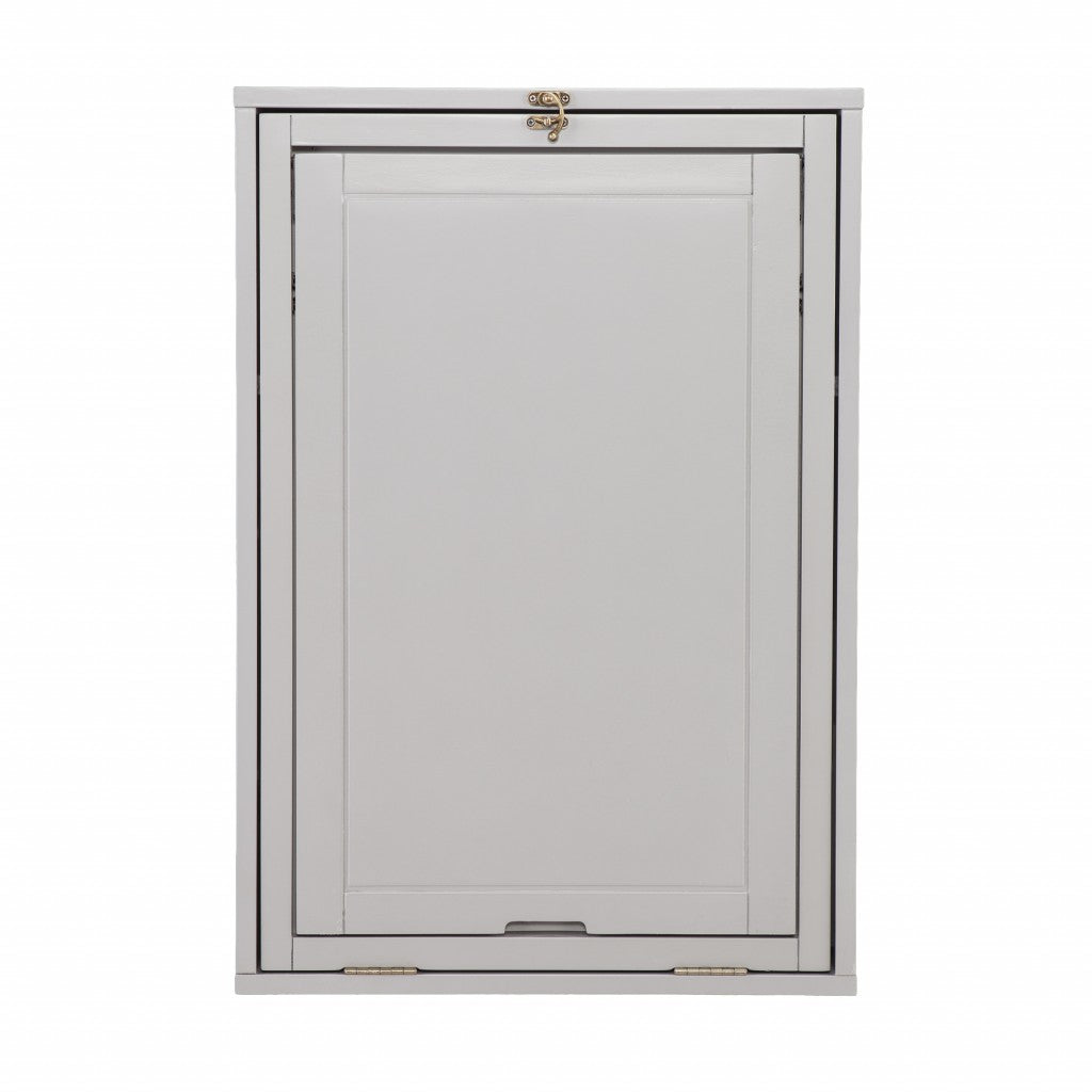 Gray Fold Out Convertible Wall Mount Desk By Homeroots | Desks | Modishstore - 4