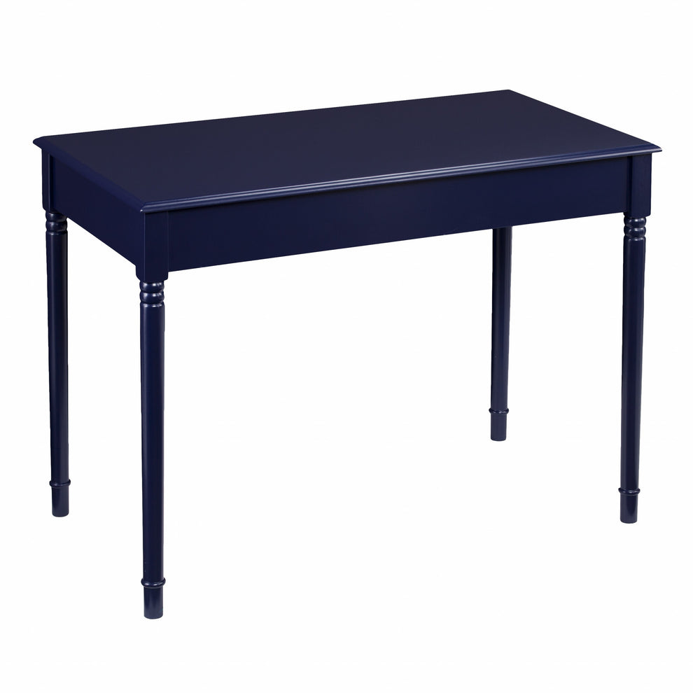 Navy Blue Writing Desk By Homeroots | Desks | Modishstore - 8