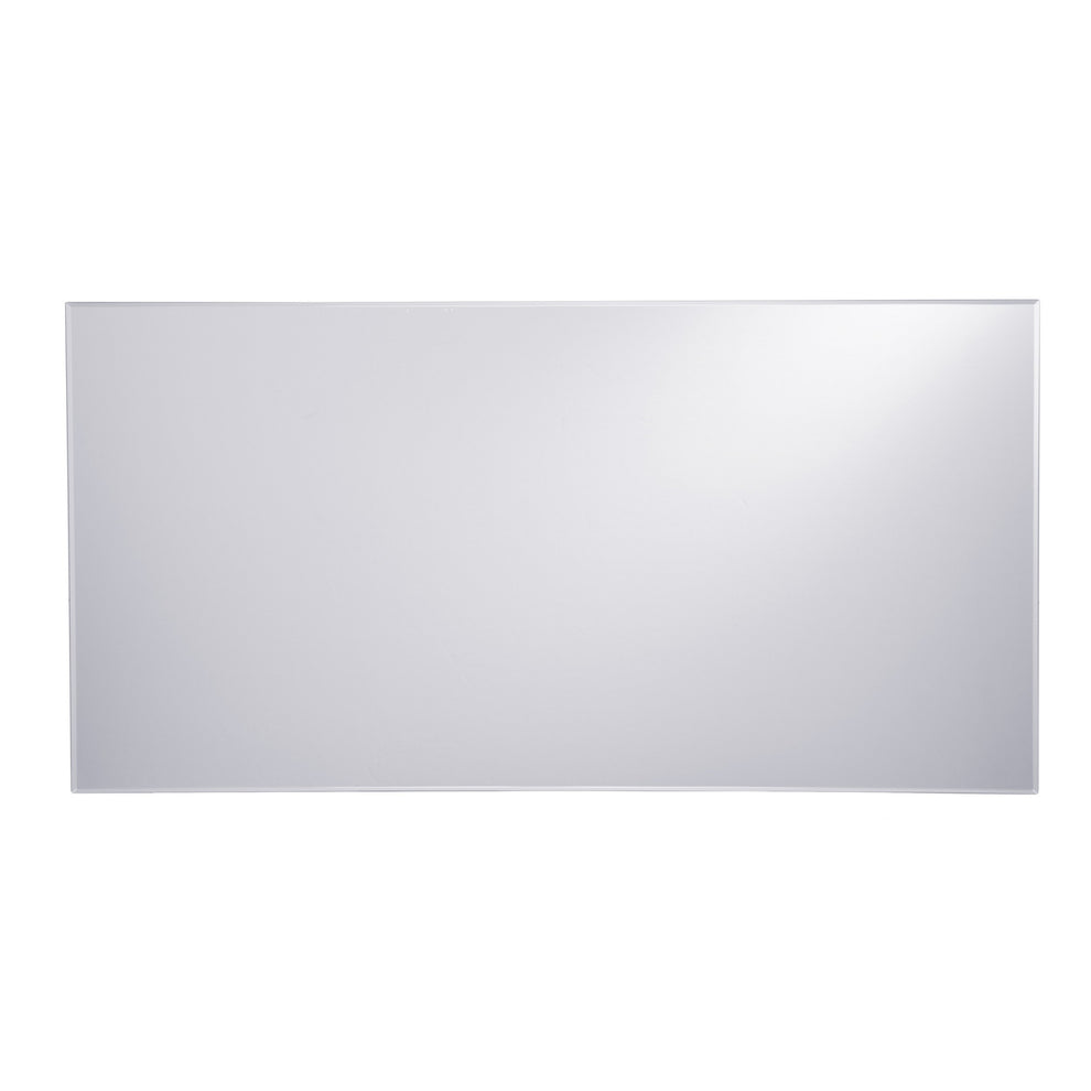 41" Silver Glam Mirrored Glass Rectangular Mirrored Coffee Table By Homeroots | Coffee Tables | Modishstore - 8