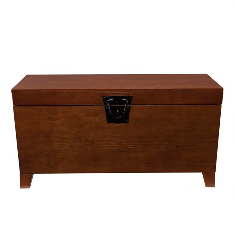 39" Brown Manufactured Wood And Metal Rectangular Coffee Table By Homeroots - 402163 | Coffee Tables | Modishstore - 4