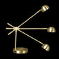 Shiny Satin Brass LED Adjustable Desk Lamp By Homeroots | Desk Lamps | Modishstore - 5