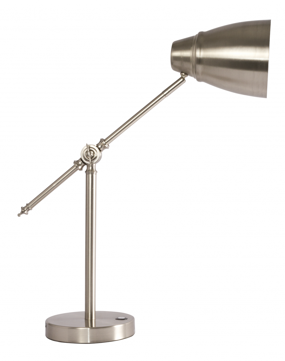 Brushed Silver LED Adjustable Desk Lamp By Homeroots | Desk Lamps | Modishstore - 2