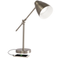 Brushed Silver LED Adjustable Desk Lamp By Homeroots | Desk Lamps | Modishstore - 7