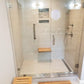 17" Premium Wall Mount Teak Shower Bench By Homeroots | Benches | Modishstore - 4