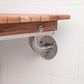 36" Grand Resort Wall Mount Teak Shower Bench By Homeroots | Benches | Modishstore - 3