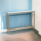 36" Silver and Gold Mirrored Glass Console Table By Homeroots | Console Tables | Modishstore - 7