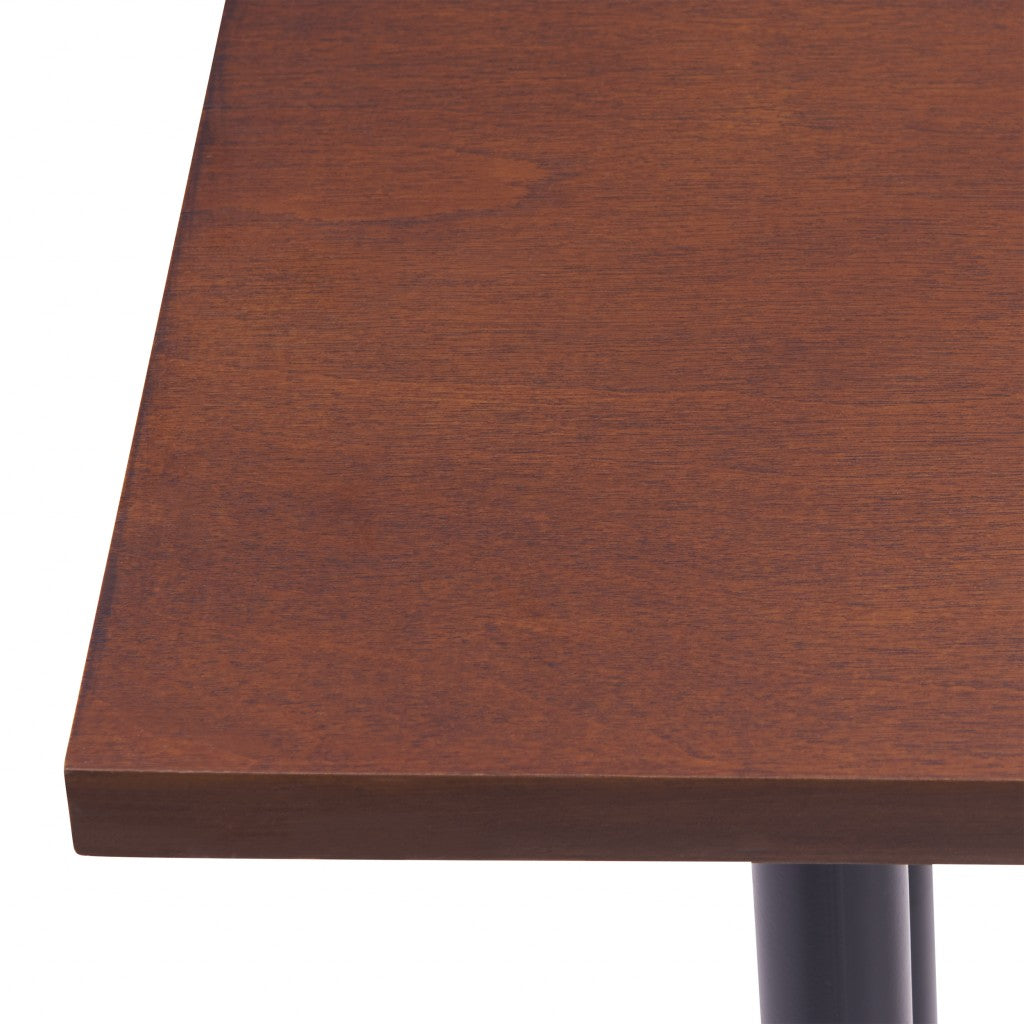 56" Espresso and Black Console Table By Homeroots | Console Tables | Modishstore - 7