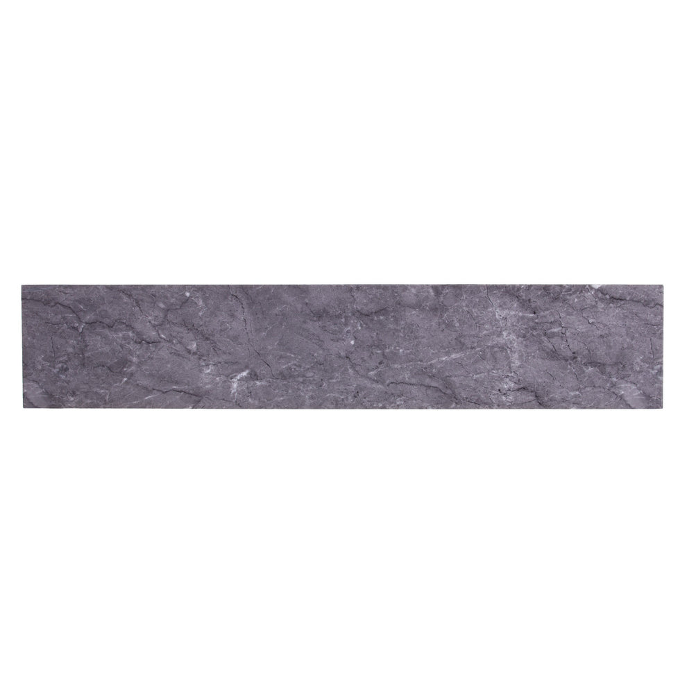 52" Gray and Gold Faux Marble Frame Console Table By Homeroots | Console Tables | Modishstore - 3