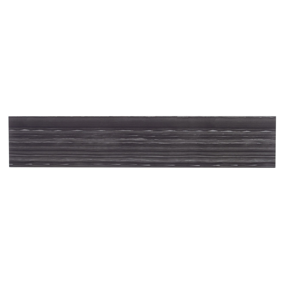 52" Black and Silver Faux Stone Frame Console Table By Homeroots | Console Tables | Modishstore - 3