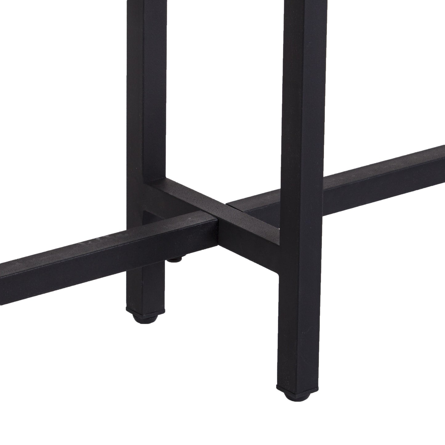 54" Espresso and Black Frame Console Table By Homeroots | Console Tables | Modishstore - 7