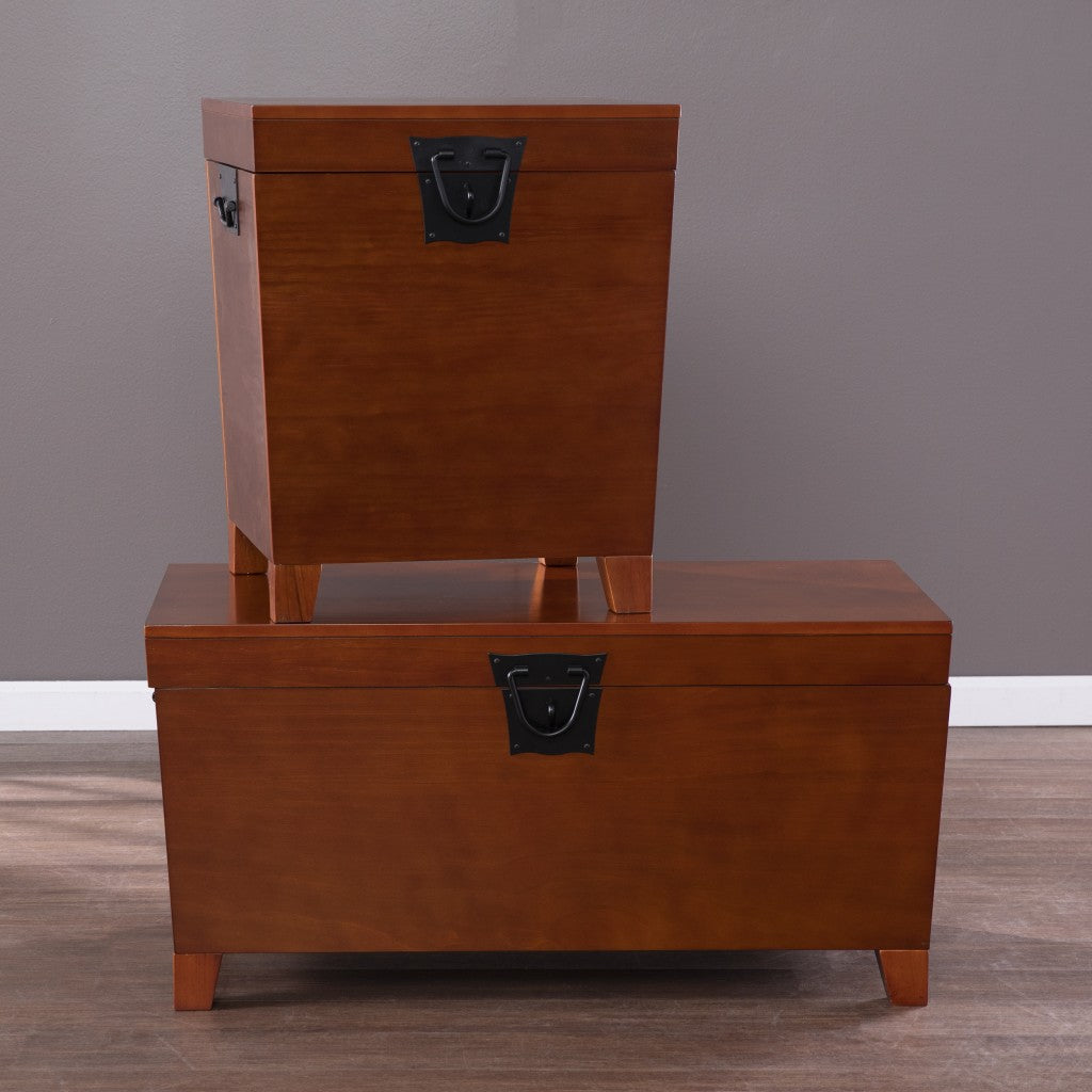 24" Brown Solid Wood Square End Table By Homeroots | End Tables | Modishstore - 2