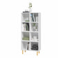 Iko White Tall Vertical Eight Cubbie Shelving Unit By Homeroots | Shelves & Shelving Units | Modishstore - 2