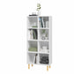 Iko White Tall Vertical Eight Cubbie Shelving Unit By Homeroots | Shelves & Shelving Units | Modishstore - 3