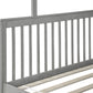 Gray Twin Over Full Farmhouse Style Bunk Bed With Staircase By Homeroots | Beds | Modishstore - 8