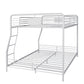 Full XL Over Queen Bunk Bed With Ladder By Homeroots | Beds | Modishstore - 27