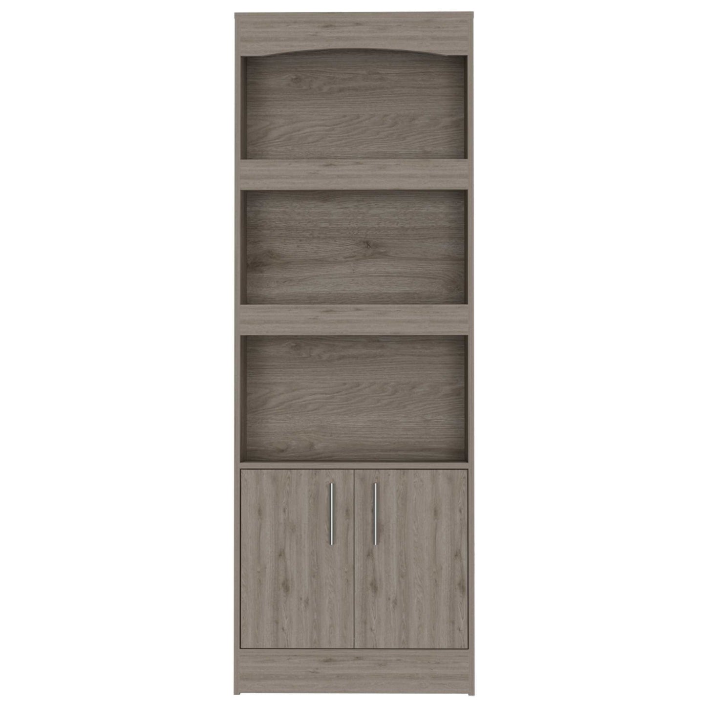 Catarina Light Gray Bookcase Cabinet By Homeroots | Bookcases | Modishstore - 2