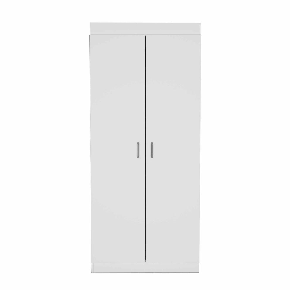Classic White Pantry Cabinet By Homeroots | Cabinets | Modishstore - 2