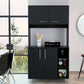 Sedona Black Kitchen Cabinet By Homeroots | Cabinets | Modishstore